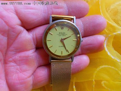 日本產勞力士石英表，價格80元？警惕收藏陷阱